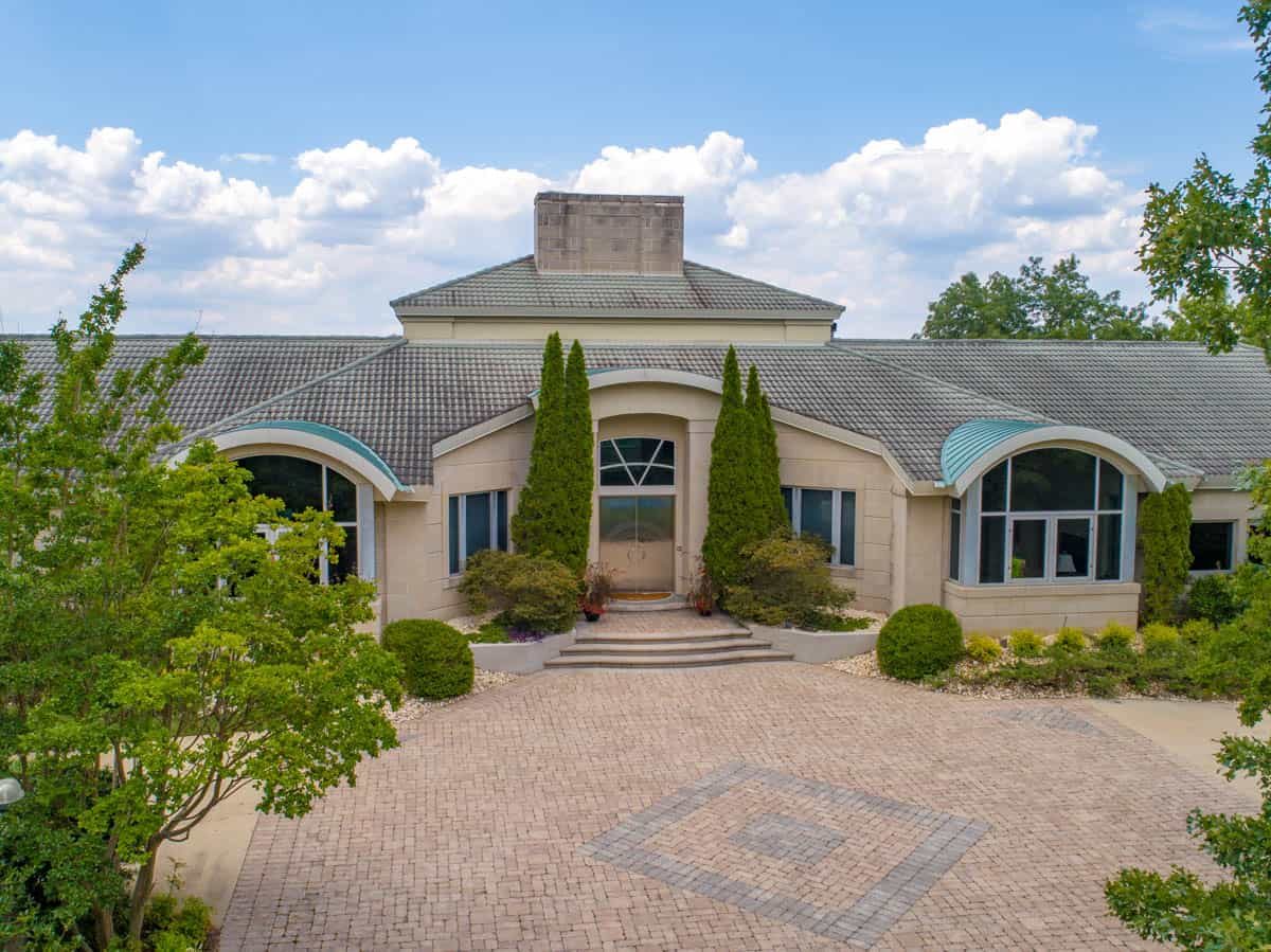 drone photo of residential property in Hoover, AL