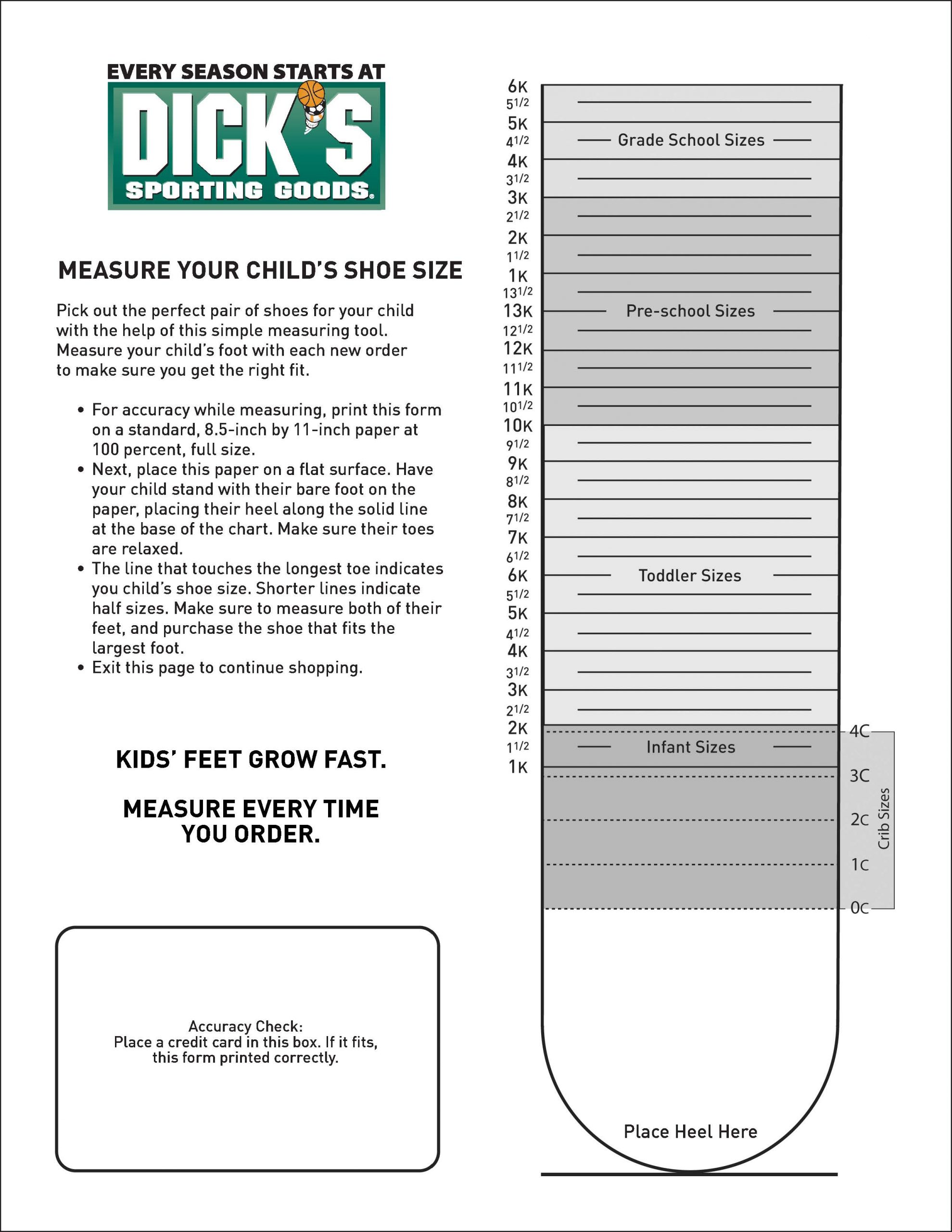 The Pro Tips Guide to Kids’ Shoe Sizes | PRO TIPS by DICK'S Sporting Goods