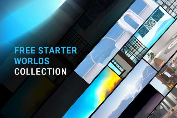 Freshly Released Free Starter Worlds for VIVERSE Users