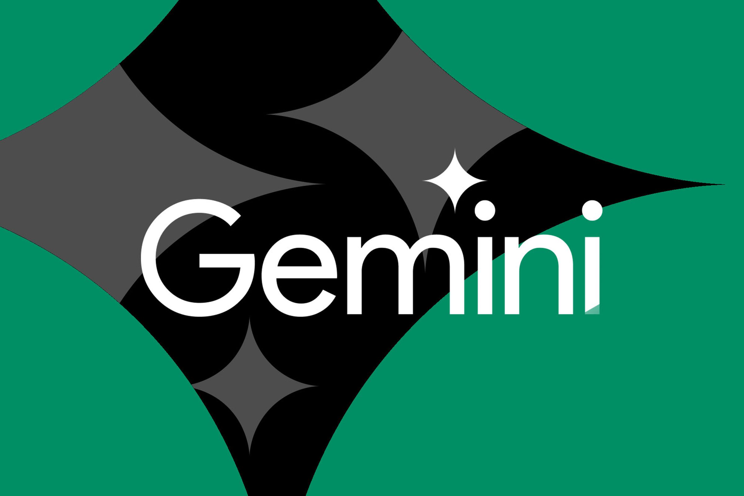 Vector illustration of the Google Gemini logo.