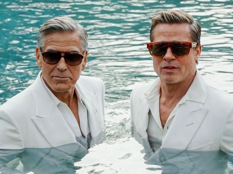 Brad Pitt & George Clooney's GQ Cover Shoot | Behind The Scenes