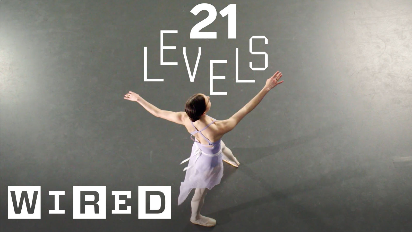 「バレエ」の技を21のレベルで実演  | Levels
