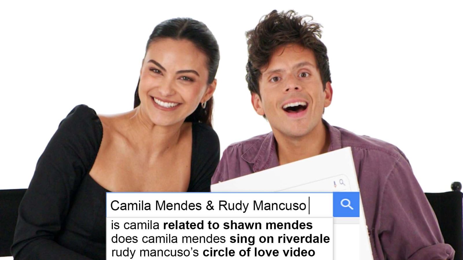 Camila Mendes and Rudy Mancuso Answer the Web's Most Searched Questions