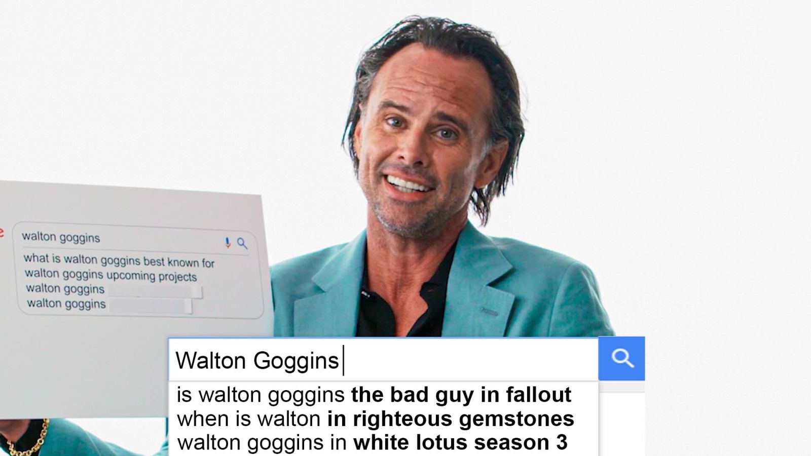 Walton Goggins Answers The Web's Most Searched Questions