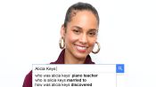 Alicia Keys Answers the Web's Most Searched Questions   