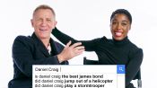 Daniel Craig & Lashana Lynch Answer the Web's Most Searched Questions