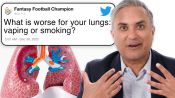 Doctor Answers Lung Questions From Twitter