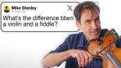 Violinist Answers Violin Questions From Twitter