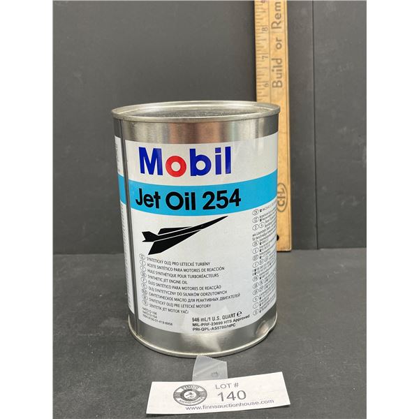 Full Mobil Jet Oil 245 1 Quart Can