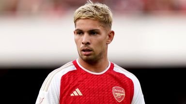 Arsenal's Emile Smith Rowe is wanted by Fulham and Crystal Palace