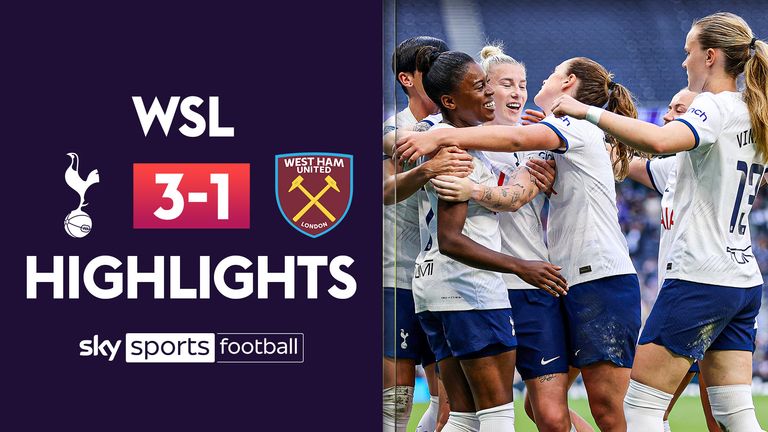 WSL Tottenham v West Ham