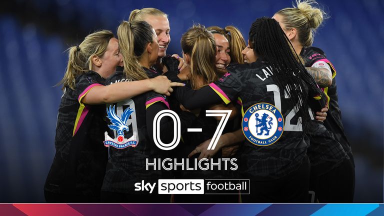 WSL HIGHLIGHTS PALACE v CHELSEA