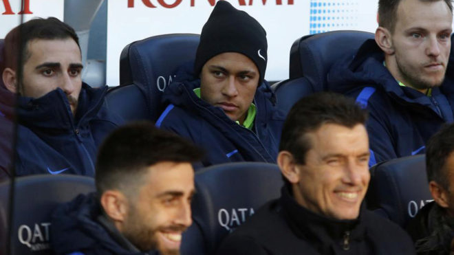 MSN to get used to the bench | MARCA in English