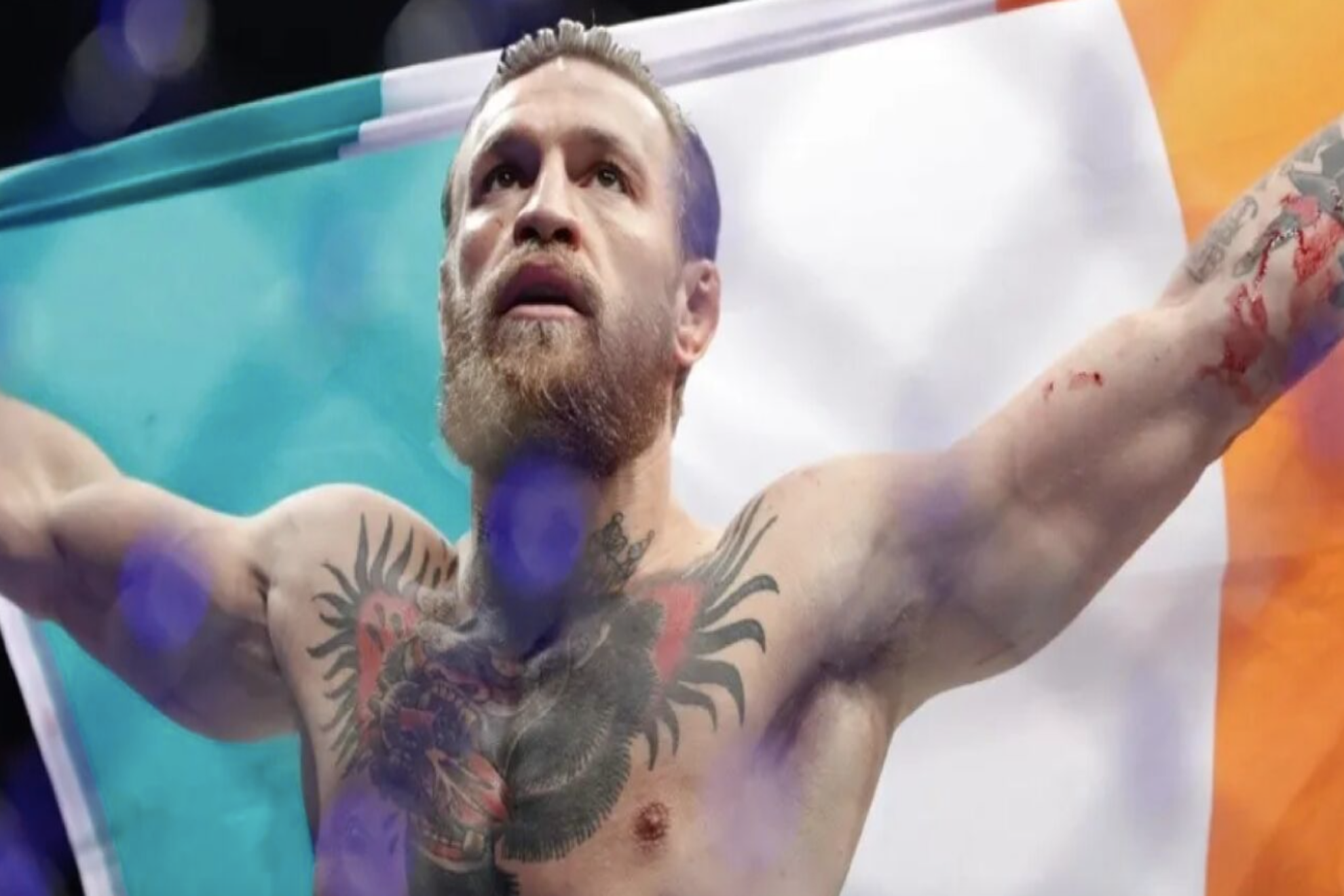 Nate Diaz reacts to learning that his foe Conor McGregor got richer by winning a bet because of him
