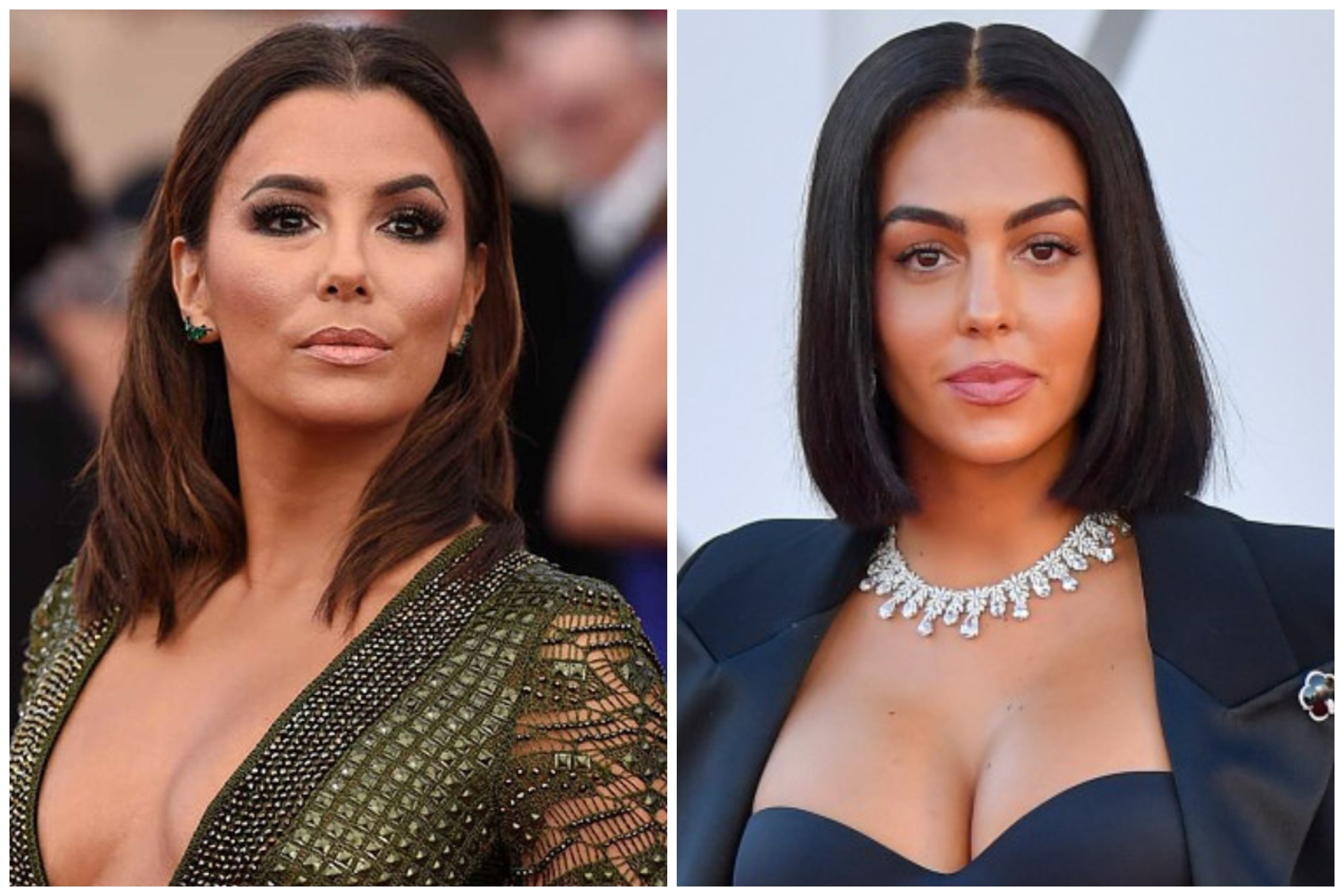 La reacci�n de Georgina Rodr�guez cuando Eva Longoria se compara con ella