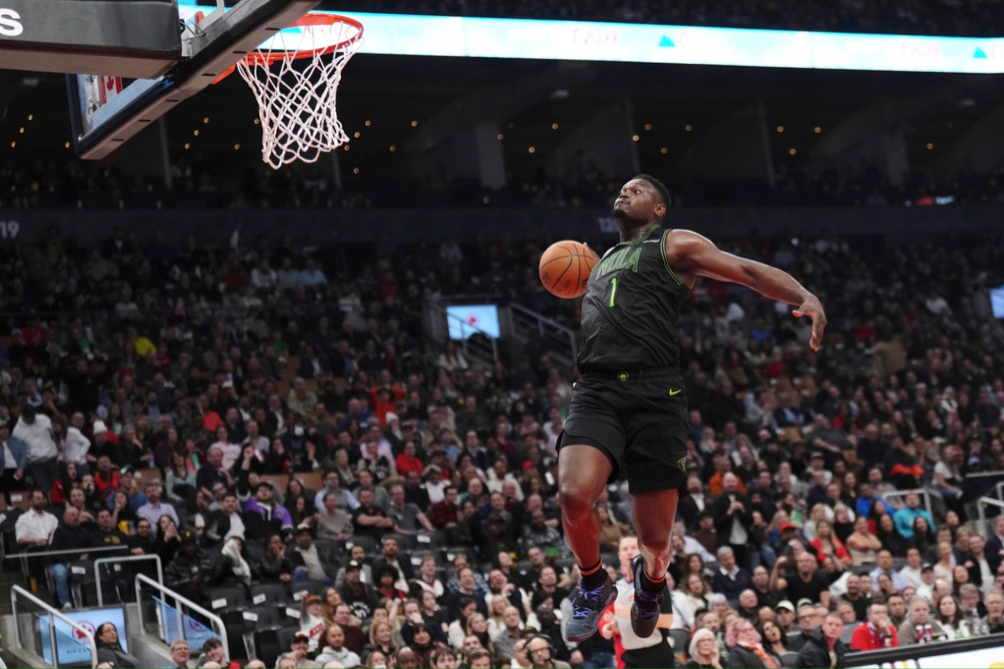 New Orleans Pelicans Zion Williamson is considered one of the top dunkers in the NBA