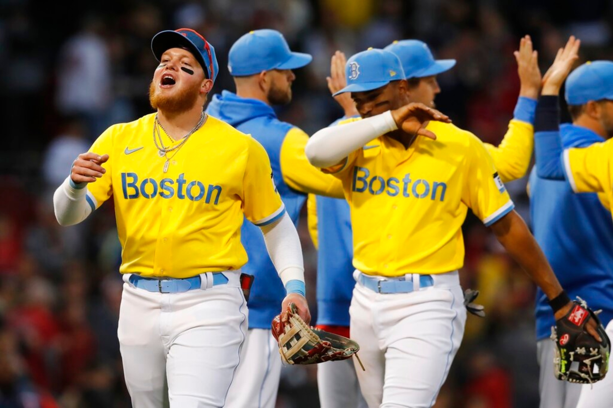 Red Sox plow over the Cubs 17-0 in historic shutout while breaking franchise record