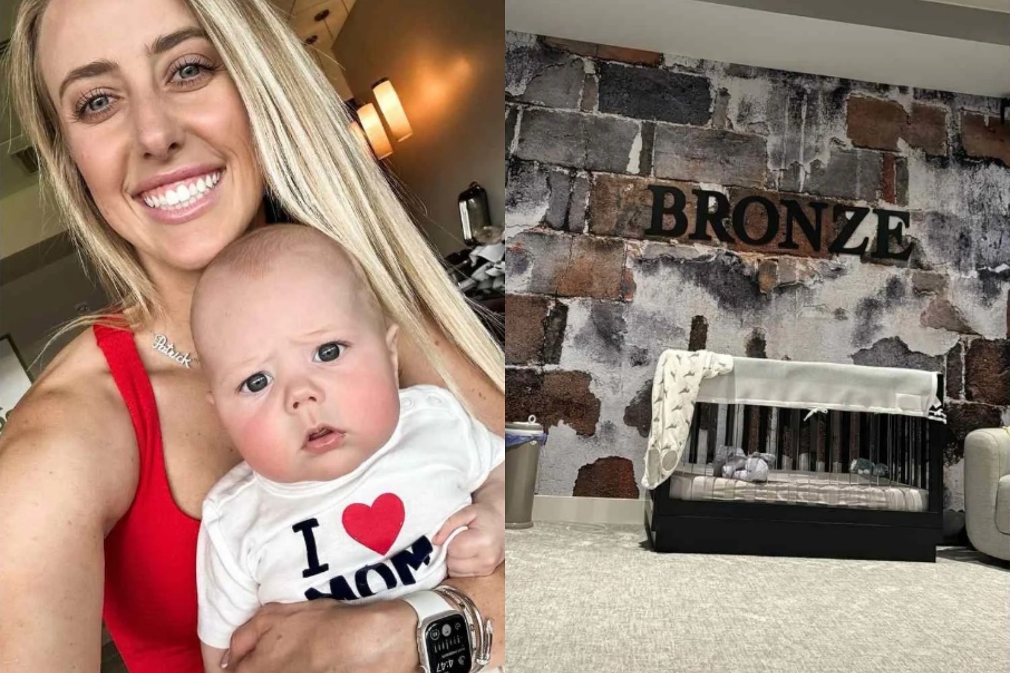 Brittany Mahomes shares sweet pic of baby Bronzes nursery