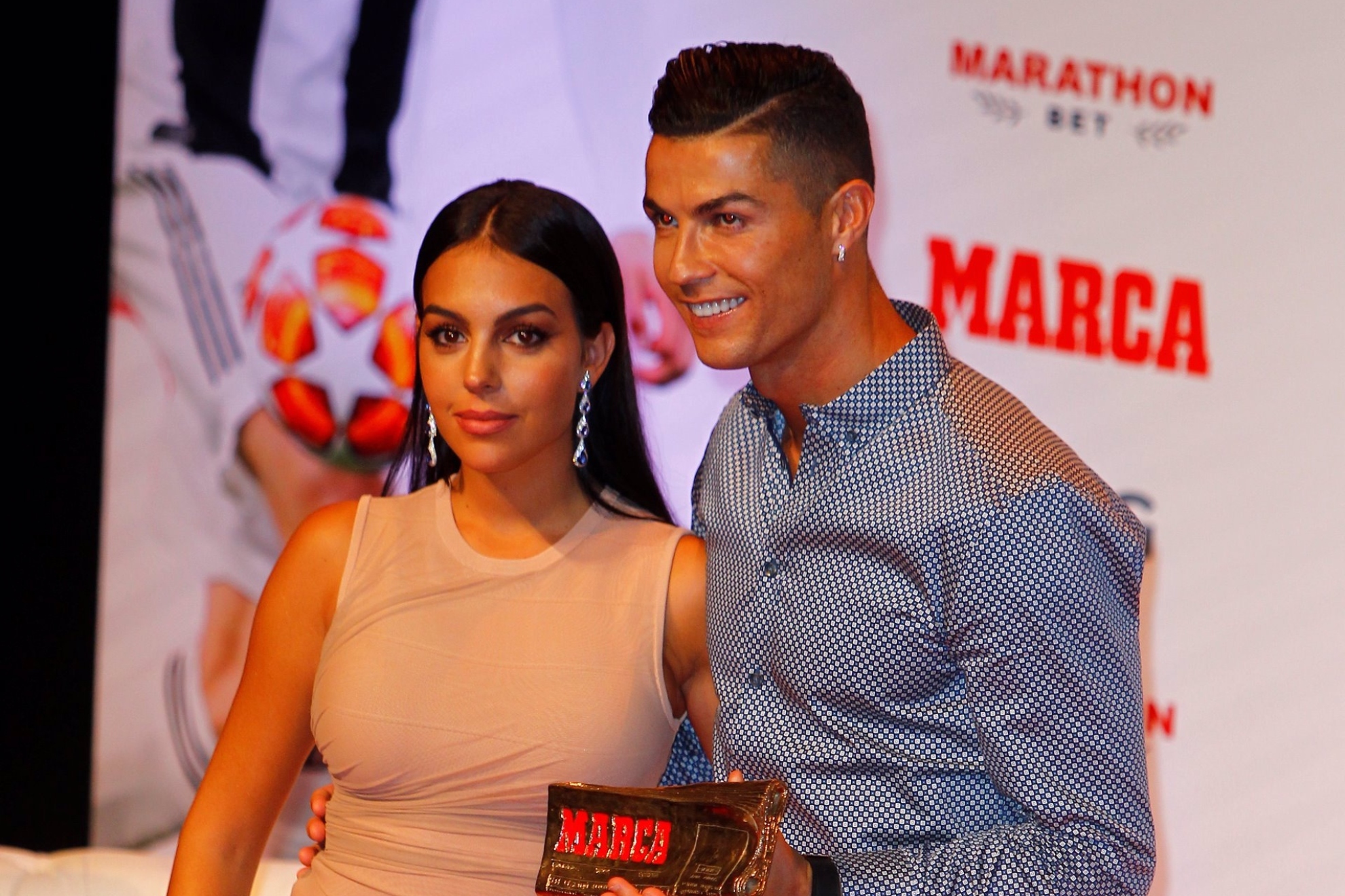 Cristiano Ronaldo and Georgina Rodr�guez