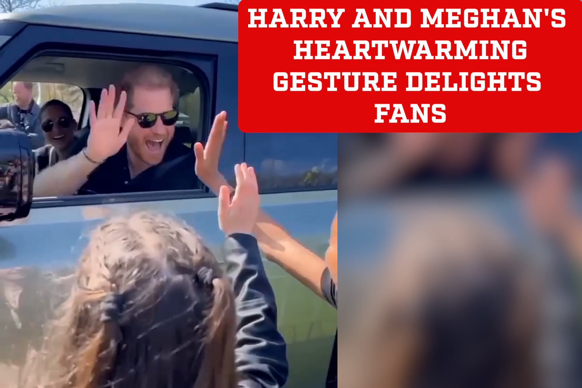 Prince Harry and Meghan Markle delight fans with heartwarming gesture