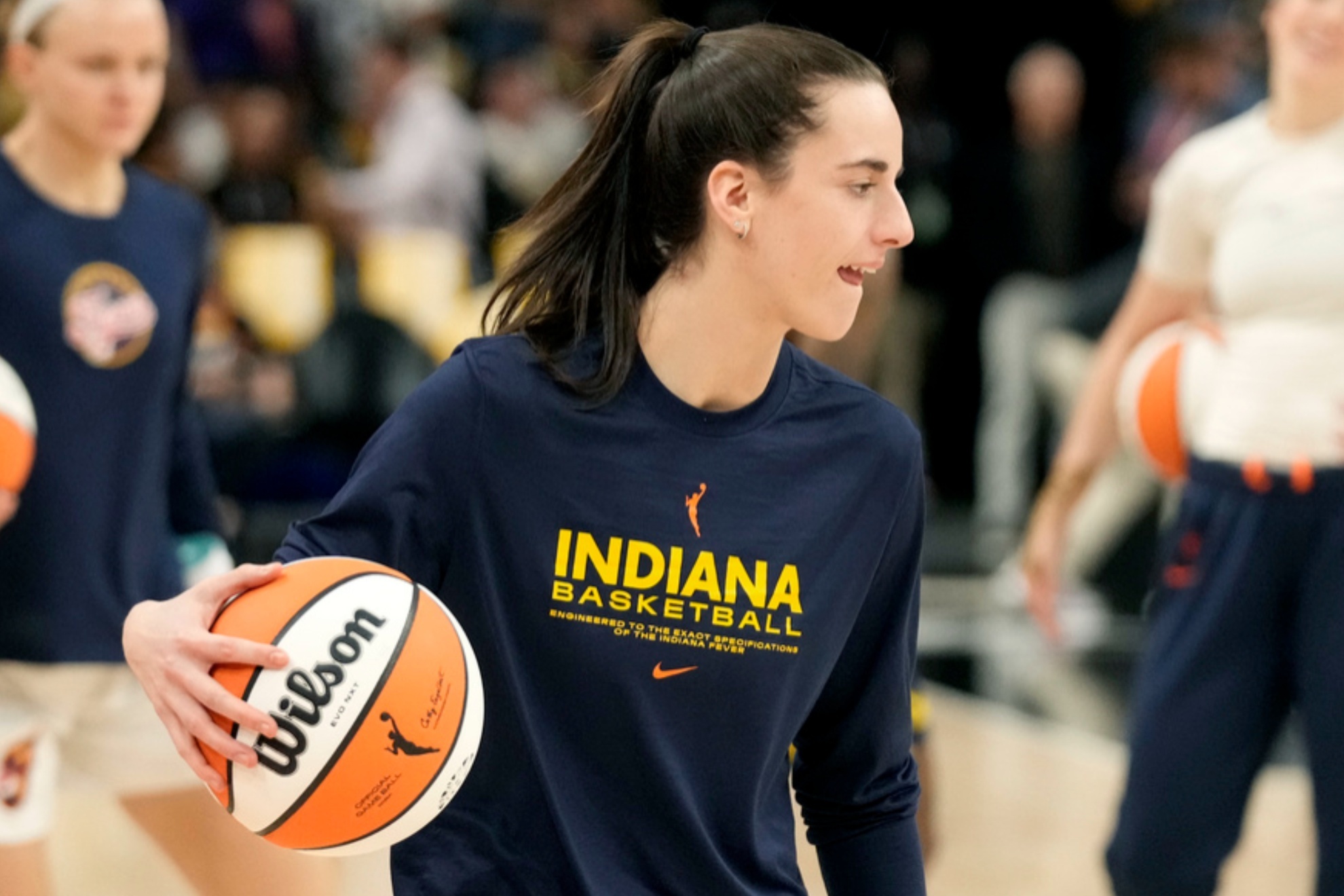 Indiana Fevers Caitlin Clark was named to her first WNBA All-Star roster