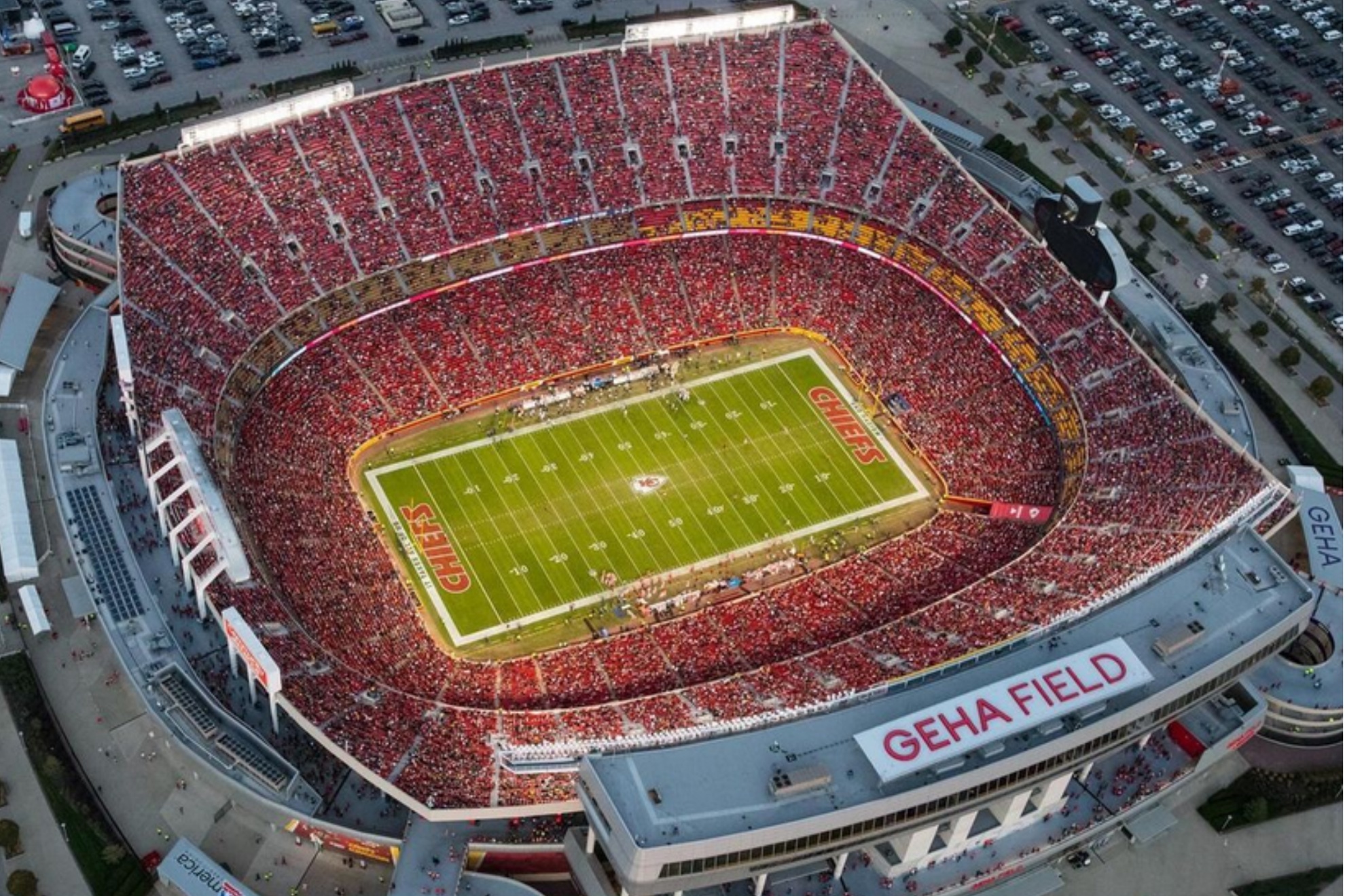 Geha Field at Arrowhead Stadium will be one of the venues for the 2026 World Cup.