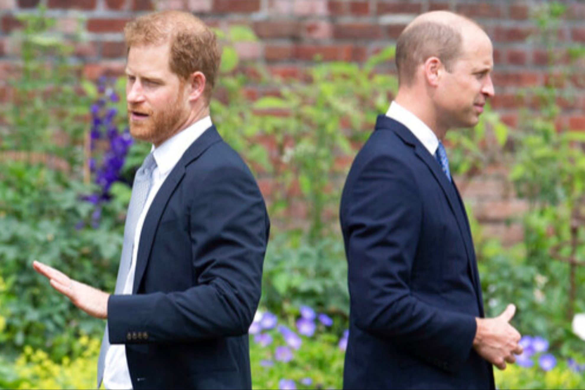 Duke of Sussex, Prince Harry (left) and his brother, Prince of Wales, William.