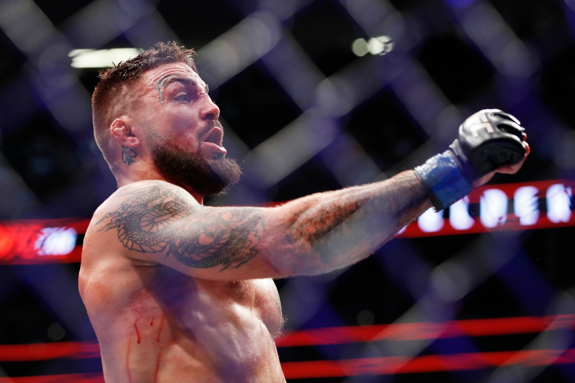 Mike Perry at the UFC
