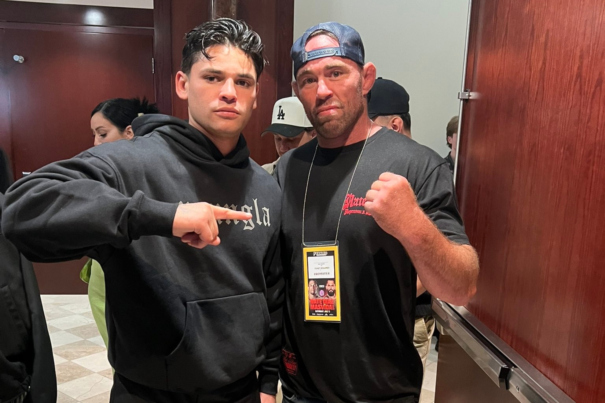 While Ryan Garcia witnesses Nate Diazs victory, his brother Sean suffers a knockout loss