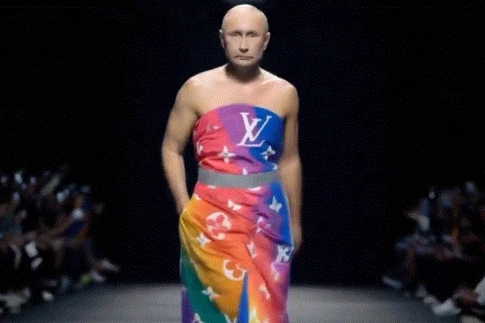 Putin in Musks fashion show