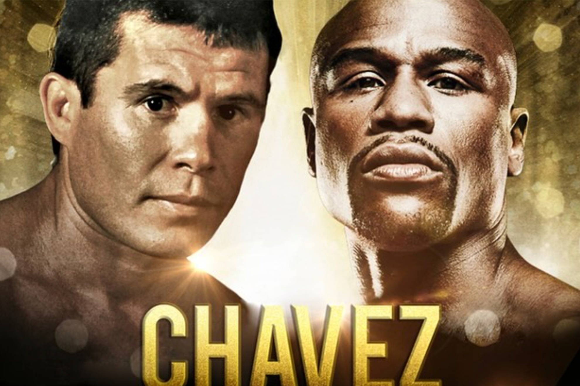 Poster of Julio Csar Chavez and Floyd Mayweather Jr.