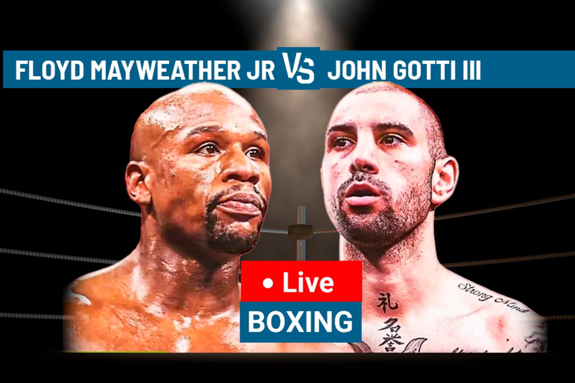 Floyd Mayweather Jr. vs John Gotti III: Winner, purse and every highlight from the rematch