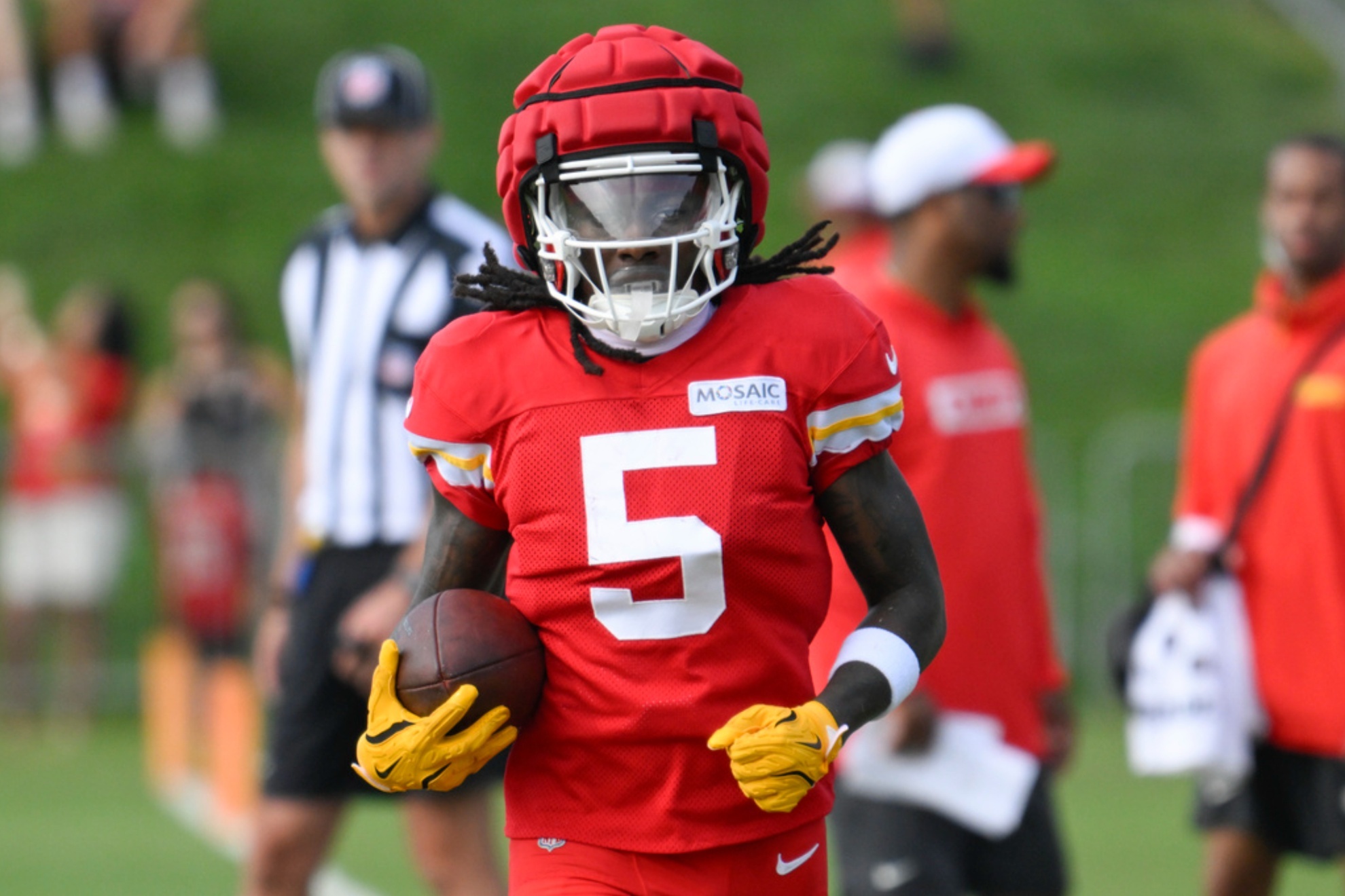 The Chiefs will miss Hollywood Brown in the season opener against the Ravens.