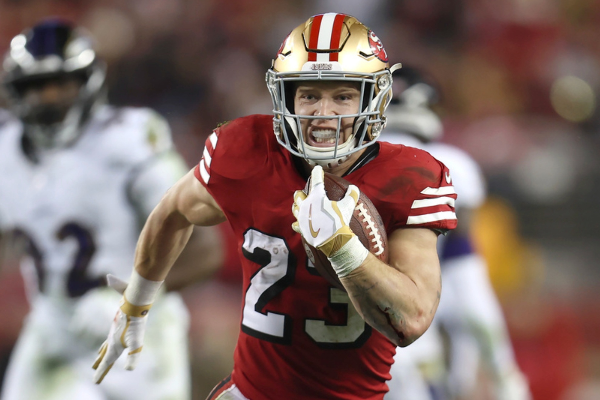 49ers Christian McCafree is the top rated NFL Fantasy Football player