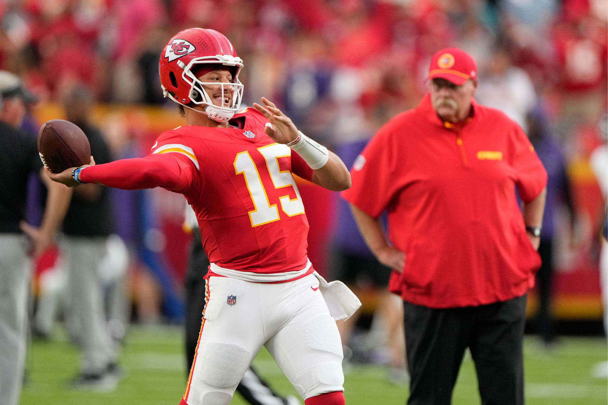 Patrick Mahomes and Andy Reid would disagree with the bail out notion.