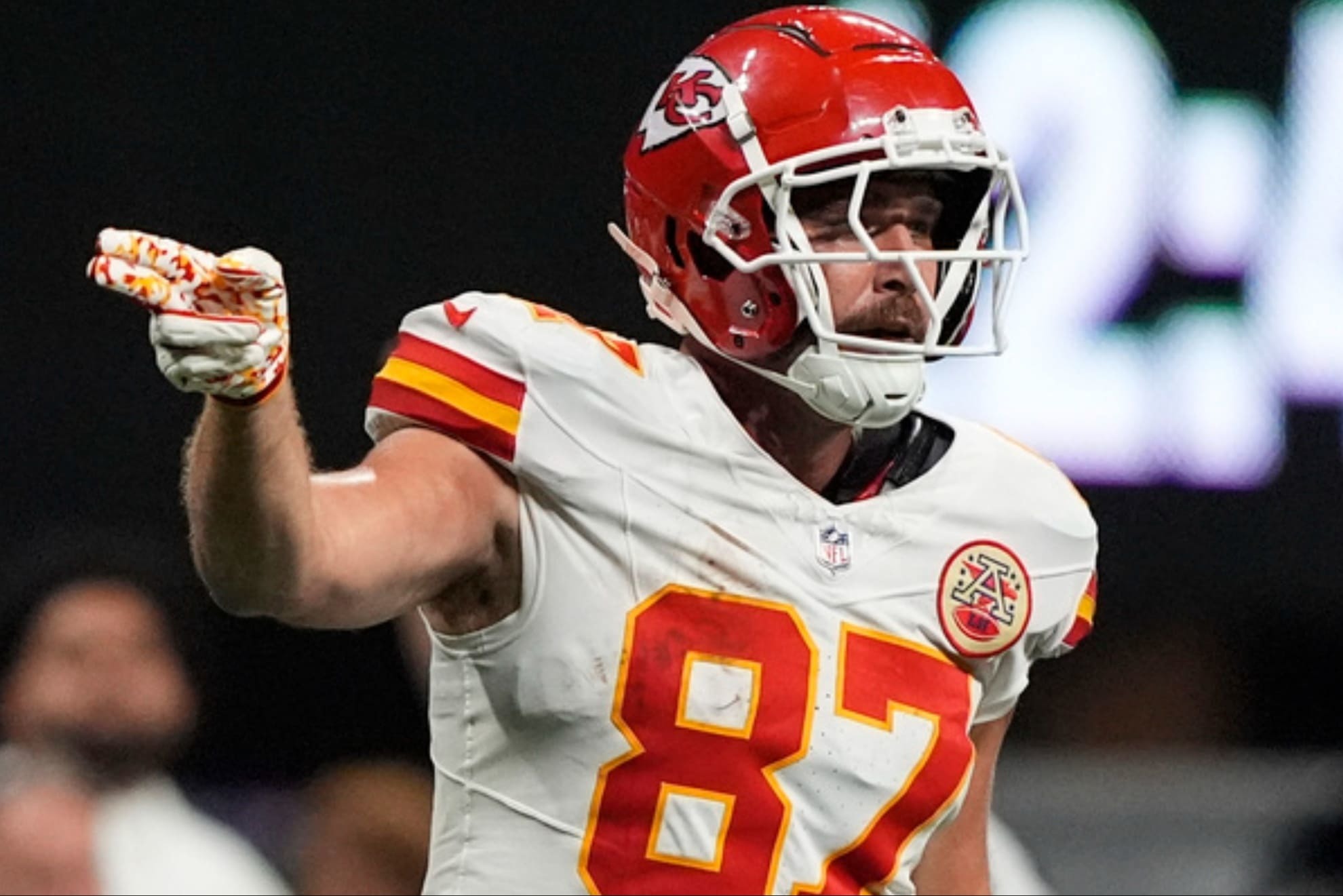 Kansas City Chiefs star tight end Travis Kelce.