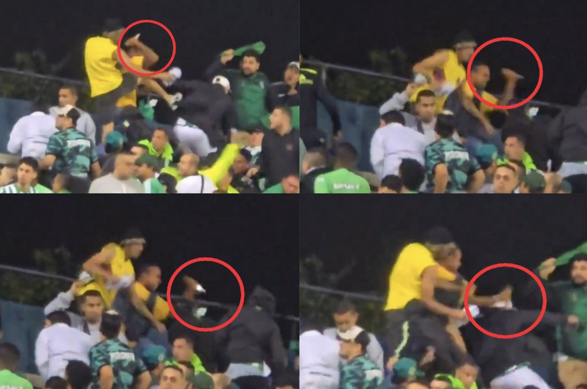 Horrific stabbing at stadium in Colombia causes match to be suspended and fans to be evacuated