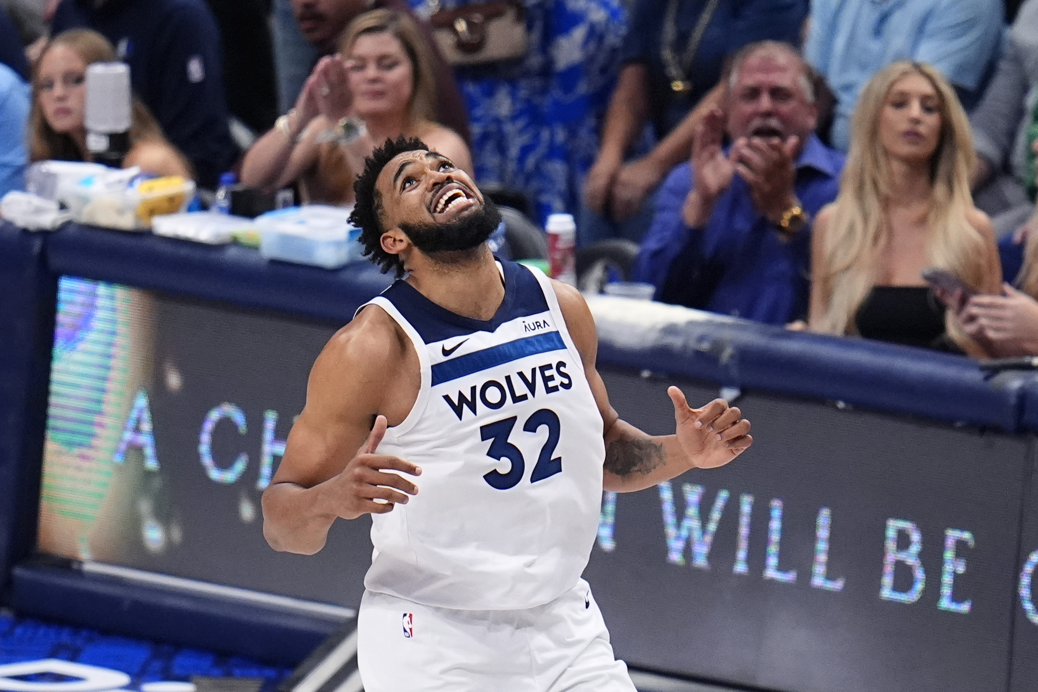 Minnesota Timberwolves center Karl-Anthony Towns