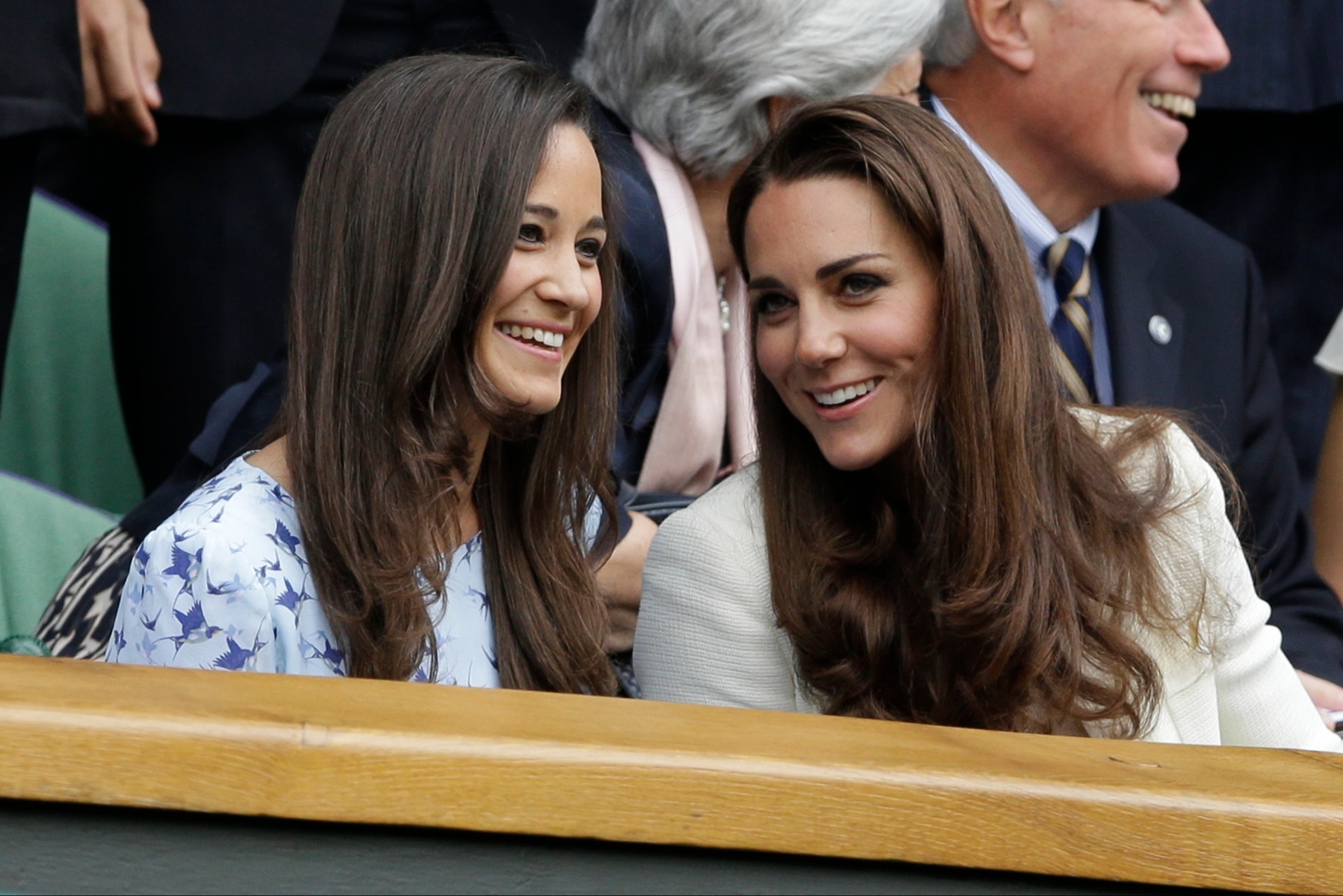 Pippa and Kate Middleton