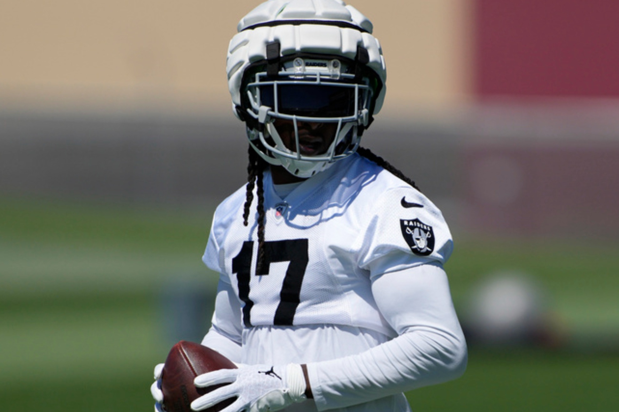 Wide receiver Davante Adams could be on his way out of the Las Vegas Raiders