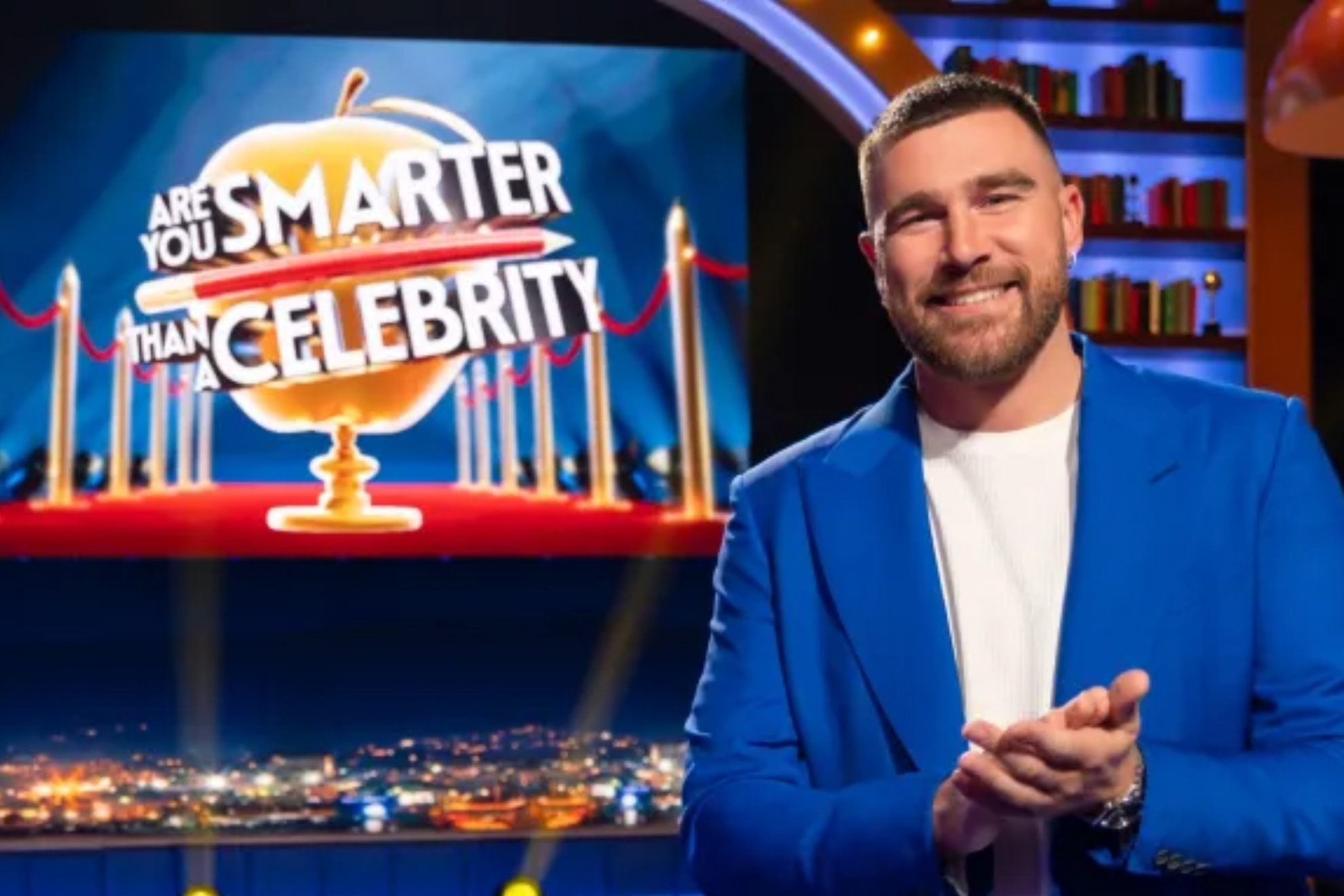 Travis Kelce is the new host of Are You Smarter than a Celebrity show on Amazon Prime