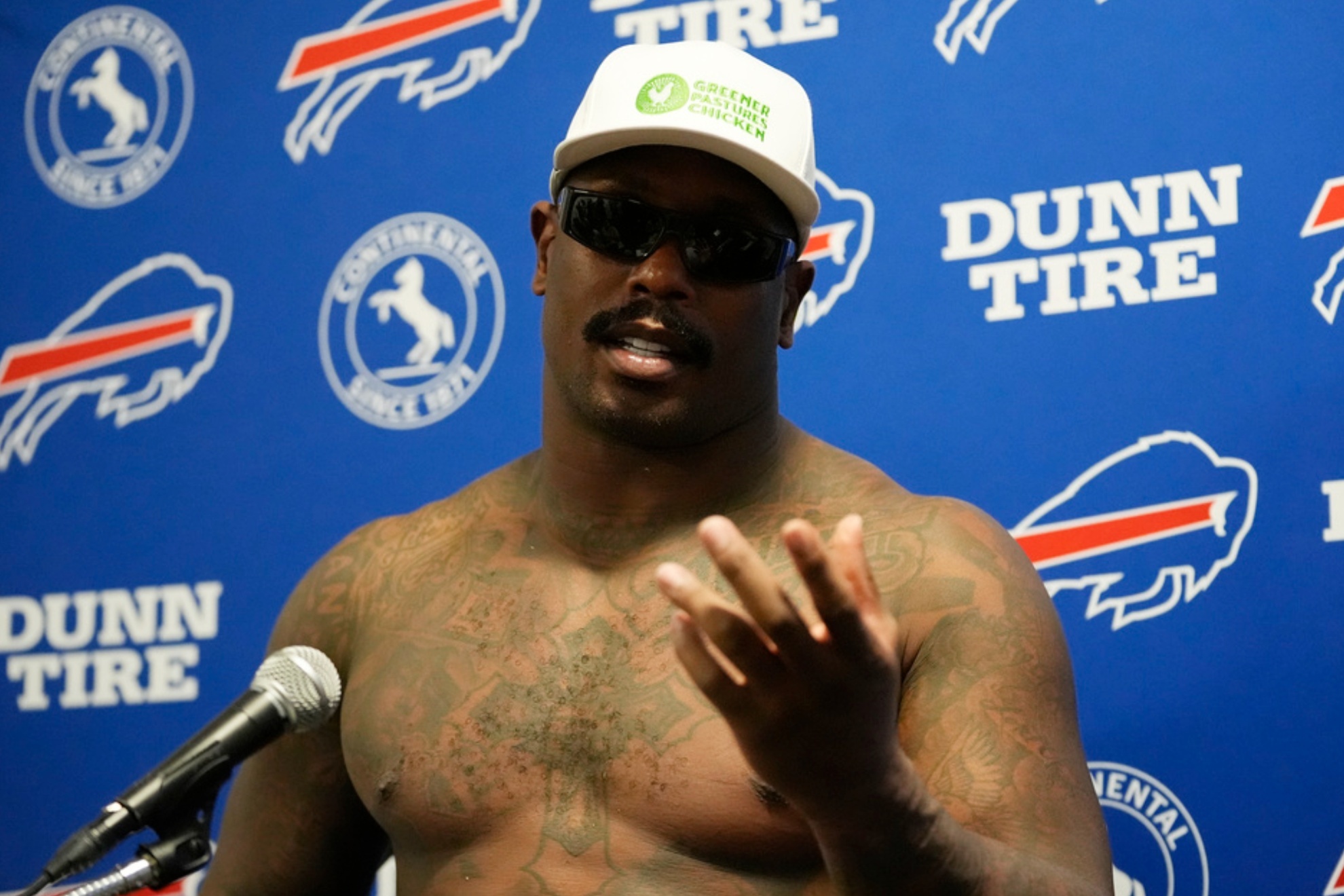 Von Miller will miss four games with the Bills due to a personal conduct policy violation