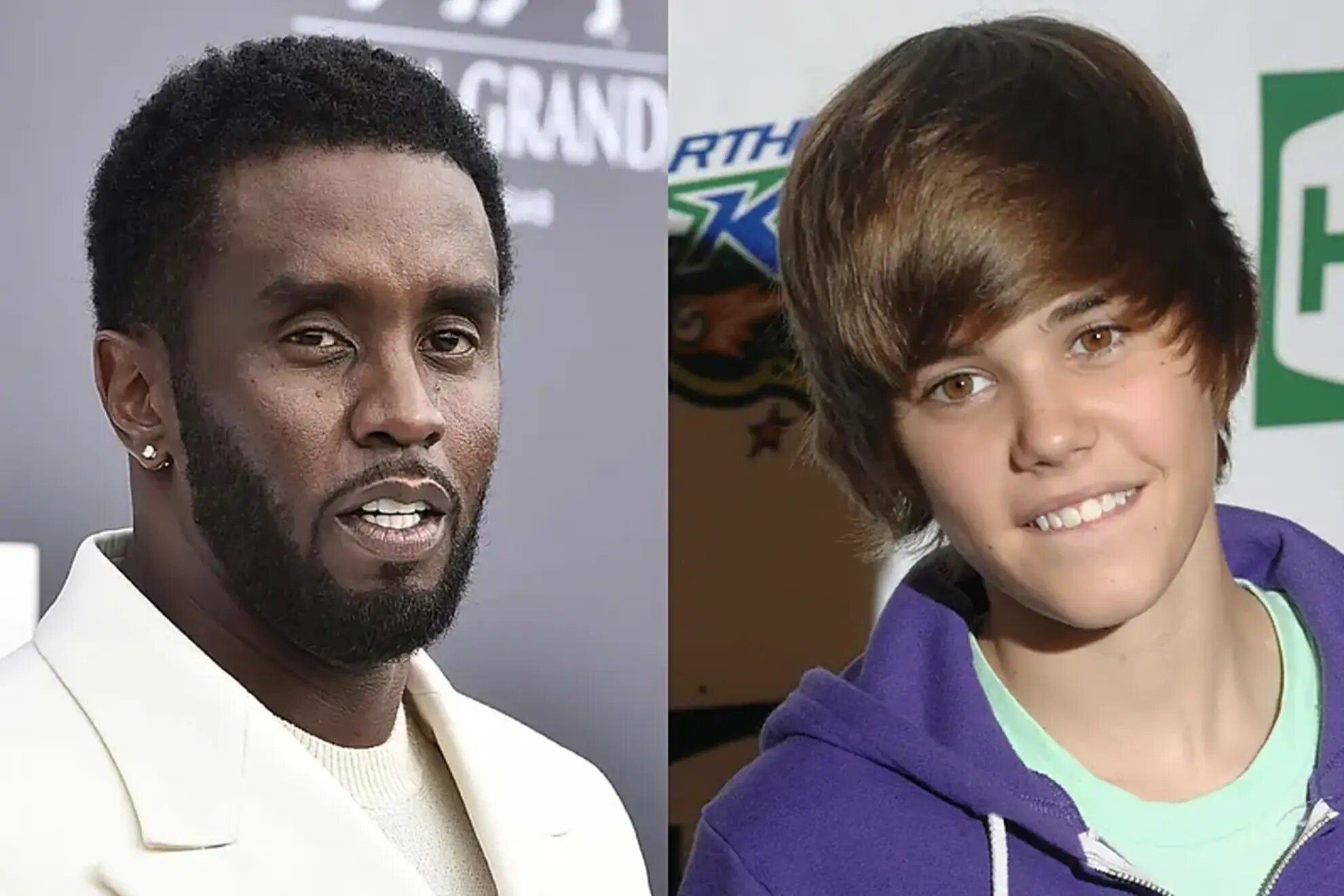 Sean Diddy Combs and Justin Bieber