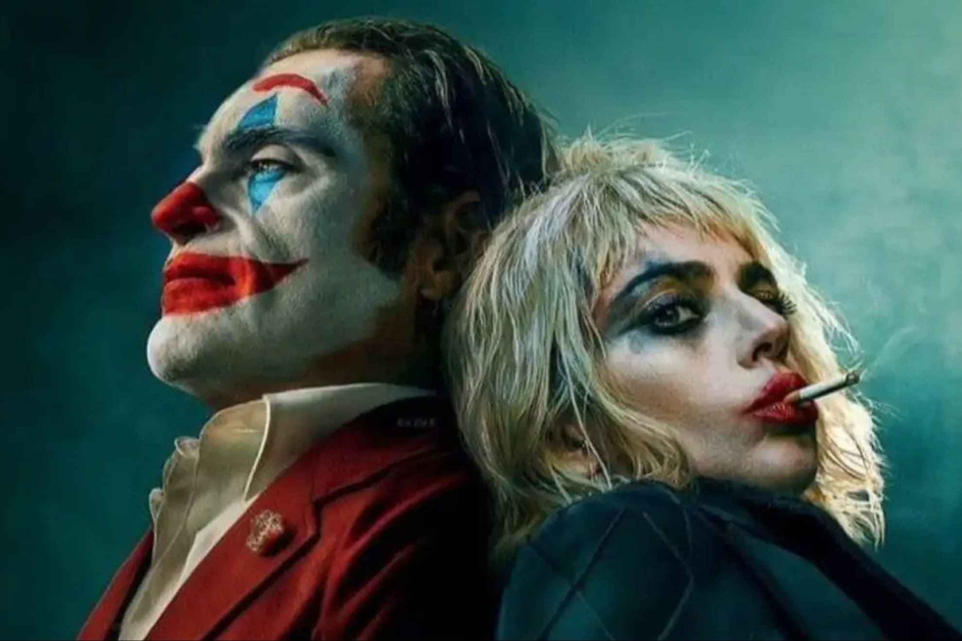 Joaquin Phoenix and Lady Gaga in Joker: Folie � Deux.