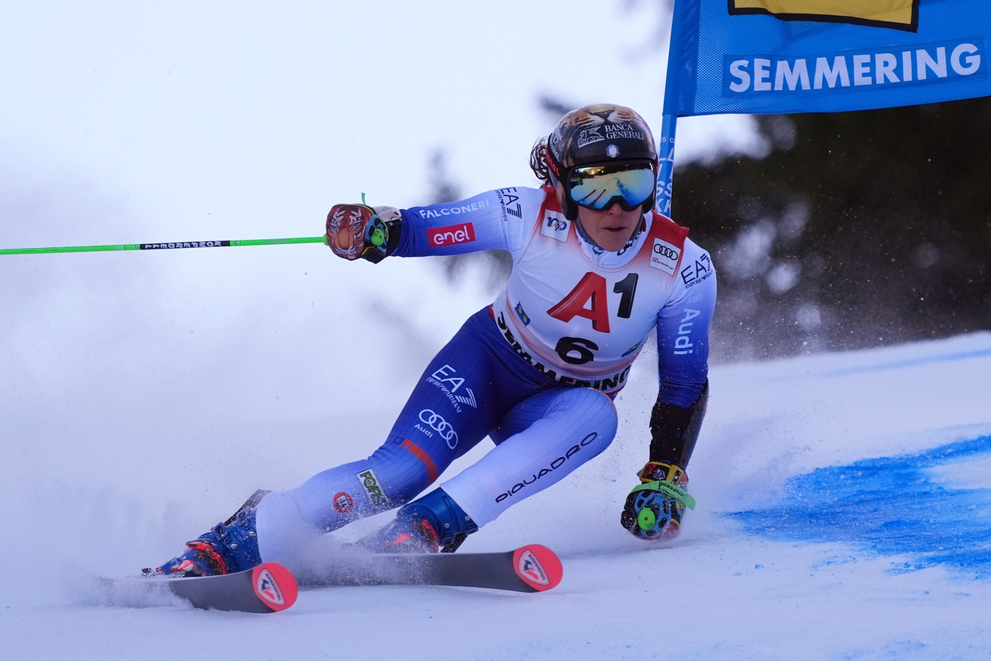 Fede Brignone, ganadora del Gigante de Semmering.