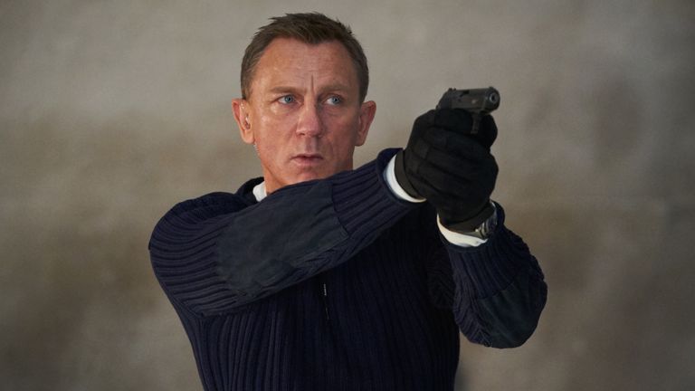 James Bond (Daniel Craig) in No Time To Die. Pic. Universal Pictures