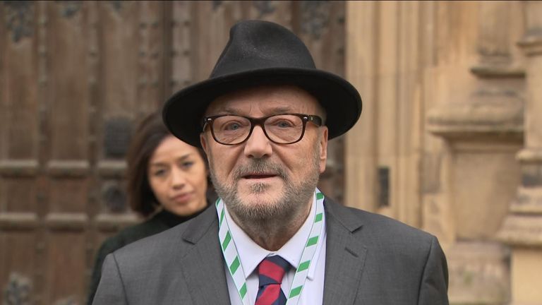 George Galloway news conference 