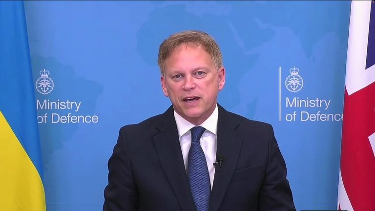 Defence secretary Grant Shapps 