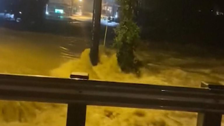 Flash floods in Arkansas