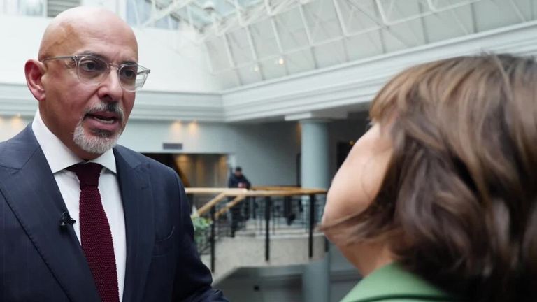 Former Chancellor, Nadhim Zahawi